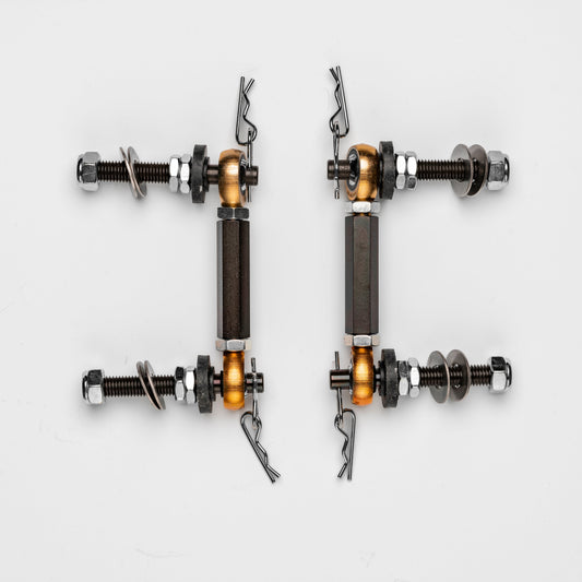 (Type 2) Adjustable Quick Disconnect Sway Bar Links For 4th/5th Gen 4runner, 2nd/3rd/4th Gen Tacomas and More
