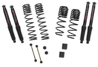 Skyjacker Long Travel Lift Kit Systems with Black Max Shocks - JL15RBPBLT