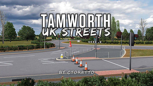 Tamworth UK Streets for Assetto Corsa