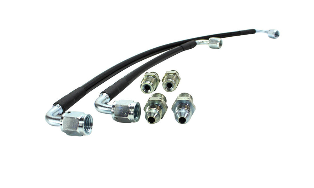 ISR Performance Stainless Steel Power Steering Rack Lines Nissan 180sx Silvia S13/S14 Rhd