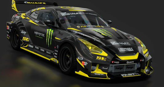 Liberty Walk Silhouette R35 GTR Baggsy for Assetto Corsa