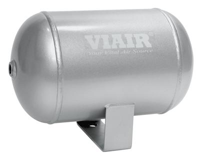 Viair Corporation Air Tank 1 Gallon. 150 psi Rating. 10-1/4"x6". Two 1-4" NPT Openings - 91010