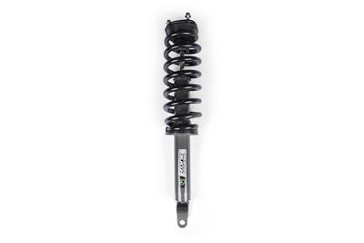 Zone Offroad Strut Assembly, Loaded, Twin Tube, Front, 4.00 in. Lift, Ram, Gray, Each - ZOND4401