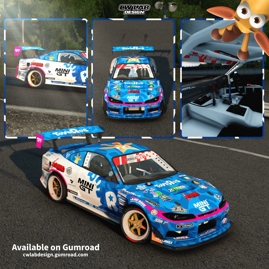 Nissan S15 Yukio Fausto #555 2026 for Assetto Corsa