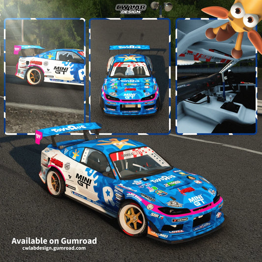 Nissan S15 Yukio Fausto #555 2026 for Assetto Corsa